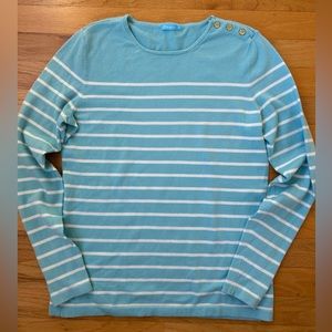 J. McLaughlin Striped Sweater Size Small